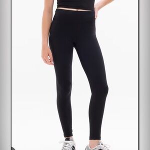 TWO PAIRS Athleta Girl black leggings